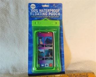 Smartphone 100% Green Water Proof Floating Pouch NEW 