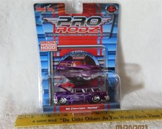 Maisto Pro Rodz 1955 Purple Chevrolet Nomad NEW IN PACKAGE 