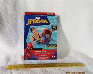 Bestway Marvel Spiderman Swim Vest NEW IN BOX 