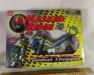 Ban Dai Masked Rider Combat Chopper NEW IN BOX 