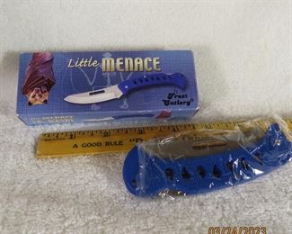 Frost Cutlery One Blade Knife Little Menace NEW IN BOX 