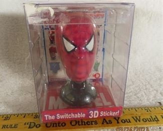 Marvel Swicherz Hood Ornament For Your Ride Spiderman-NEW 