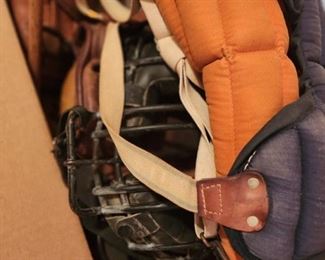 Old sporting equipment