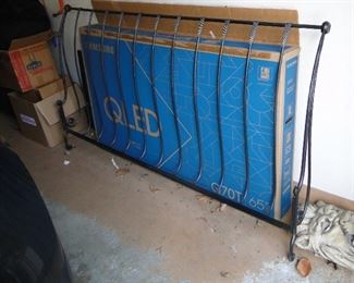 Charles P. Rogers King headboard and frame