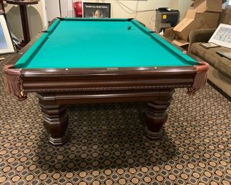 Brunswick billiards pool rable