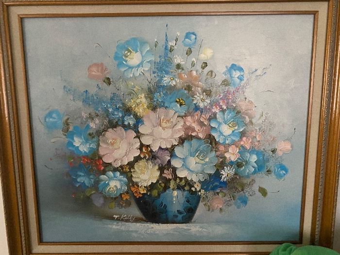 T. Kelly oil on canvas