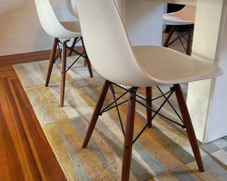 Custom dining table measures 34.5” x 83” x 29”