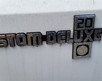 1987 Chevy Custom Deluxe Truck, last year of the square body design