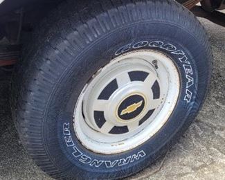 Goodyear Tires on Chevy Truck