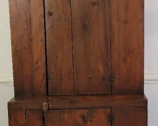 Beautiful Primitive Step Back Cupboard Cabinet in kitchen