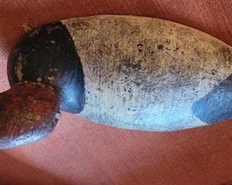 antique painted working decoy