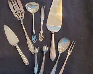 Additional Sterling Silver Flatware pieces, sold separately 