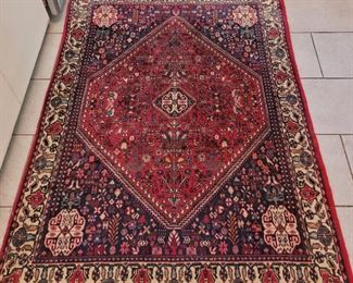 Persian Hand-woven rug 3'x2' in kitchen