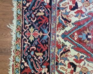 close-up of rug in Master Bedroom