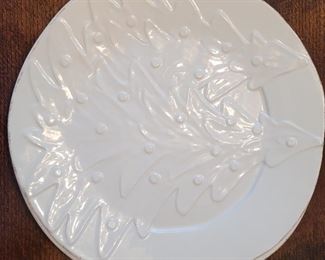 Vietri Christmas plate