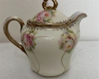 Antique Floral Teapot.  $25 or Best Offer. 