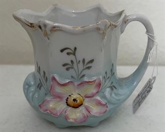 Vintage Hand Painted Floral Creamer Dish.  $10 or Best Offer. 