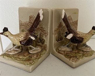 Vintage OMC Japan Roadrunner Bookends.  $40 or Best Offer. 