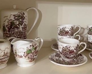 Ucago Ceramic Japan 13 Piece Tea Set.  $40 or Best Offer. 