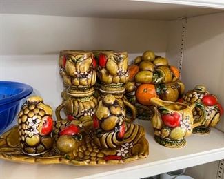 Vintage 60's Ardco Harvest 10 Piece Set.  $125 or Best Offer. 