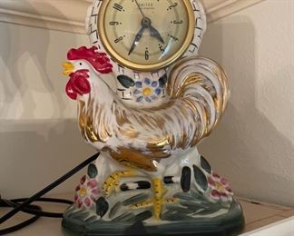 United Corp. Electric 1950’s Self-Starting Rooster Clock. 

$70.00 or Best Offer. 