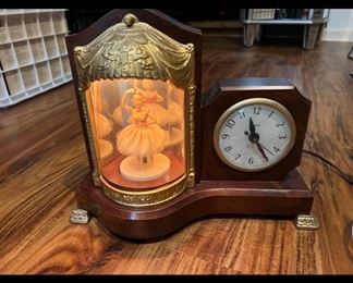 United Co. Dancing Ballarenia Electric Motion Music Clock Model 870. 

$175.00 or Best Offer. 