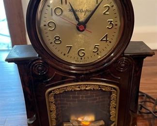 Mastercrafters “Fireplace” Mantel Motion Clock Model 272. 

$100.00 or Best Offer. 