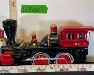 LEM001 YANKEE Lionel EnescoTrain Cookie Jar