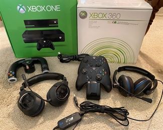Xbox (not new but in boxes)