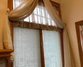 Window Treatment In Home Is Offered For Sale (Not Mini Blinds)