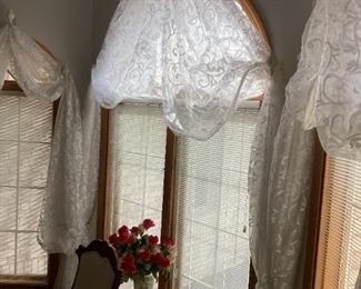 Lace & Sheer Maxi Curtains