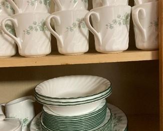 Corelle Callaway Ivy Pattern Dinner Ware Set