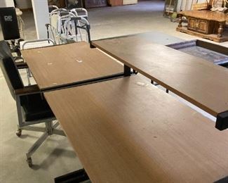 Office Desk (2), Healthcare Walking Assisting Devices, Assorted Sizes And Styles Of Wicker Baskets, Workout Home Machines, And Household Cleaning Needs