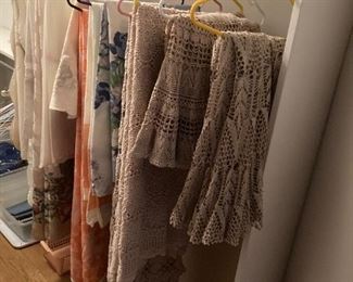 Assorted Formal & Casual Table Clothes Lace. Linen, Cotton, And Polyester