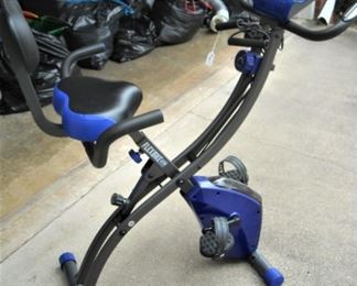 Excercise equipment includes, cycle, treadmill, weights, etc.