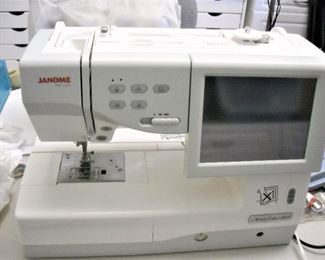 The lady of the house has a special crafting, sewing, knitting room.  You will find a large collection of craft supplies and books and some very nice sewing and knitting machines.  A seamstress  or crafter's dream that is all very organized and much is like new.