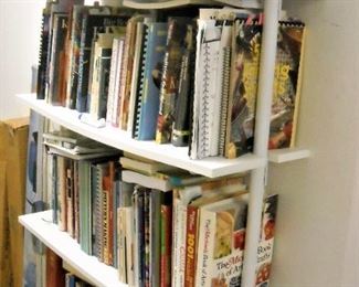 Books for sewing, knitting, crafting