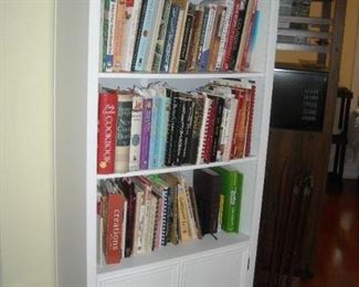 Large number of cookbooks