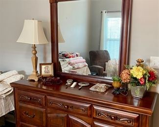 Legacy Traditions dresser with mirror