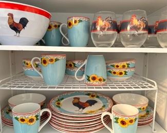 Rooster dishes