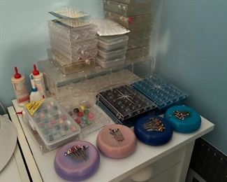 bobbins, magnetic pin holders