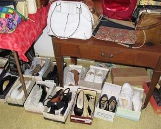 Pawley shoes still in the boxes