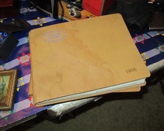 Pawley leather bound books