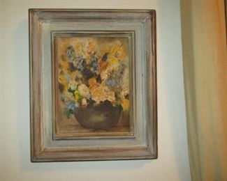 Pawley painting of flowers