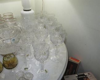 Pawley mikassa new in t he box crystal stemware