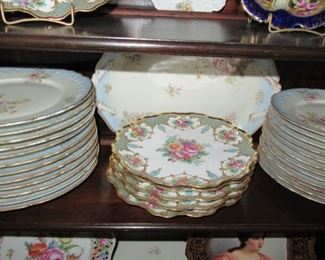 Pawley china with fancy edge