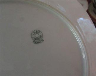Pawley china mark limoges