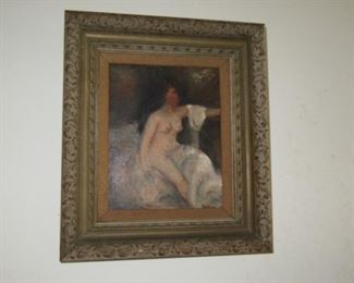 Pawley painting of nude