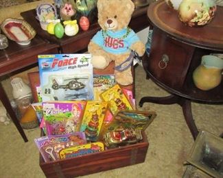 Pawley partial collection of toys