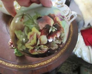 Pawley hand painted vase